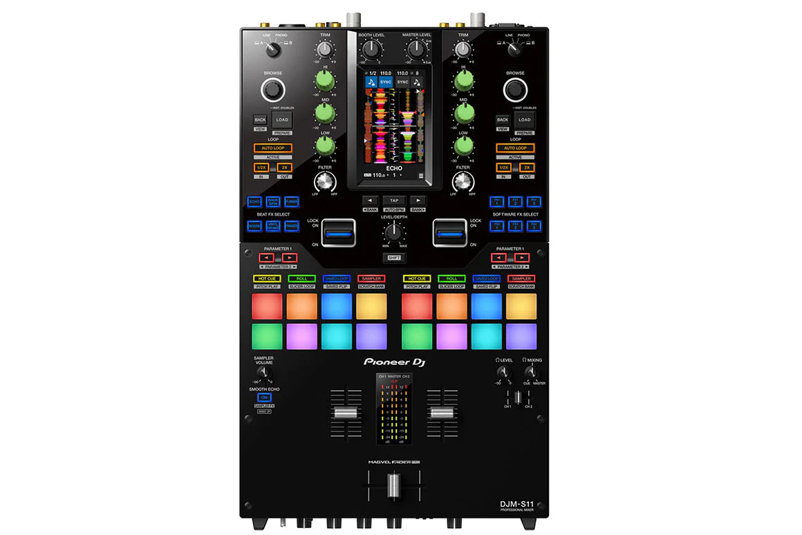 Pioneer DJM-S11 DJ Mixer + Free Chroma Caps - Image 6